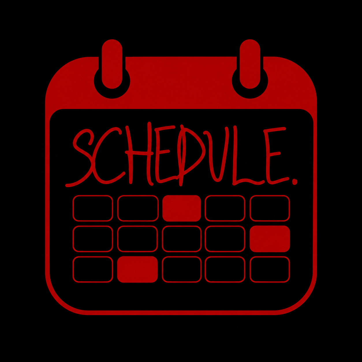 SCHEDULE.